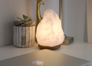 So Well Made White Himalayan Salt Lamp